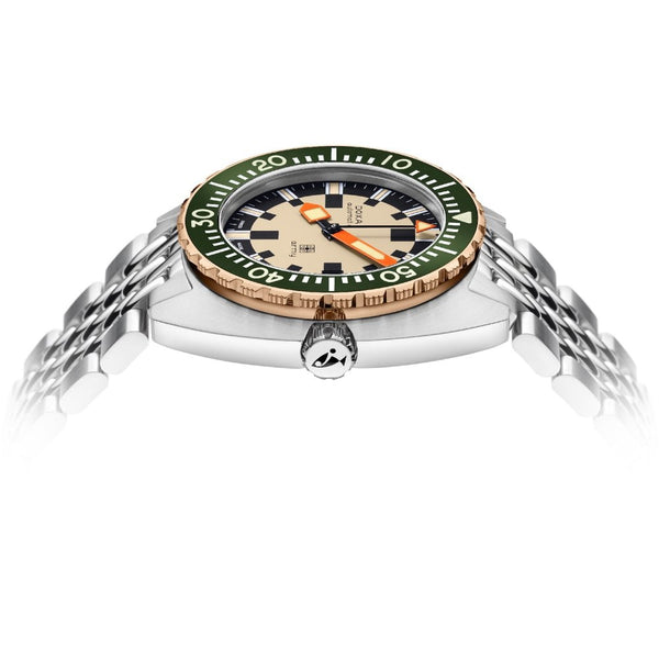 Doxa SUB 300T Army Automatic Diver Watch, Mesh Bracelet