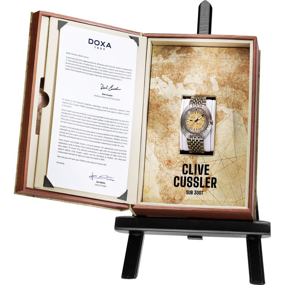 Doxa SUB 300T Clive Cussler Special Edition Watch