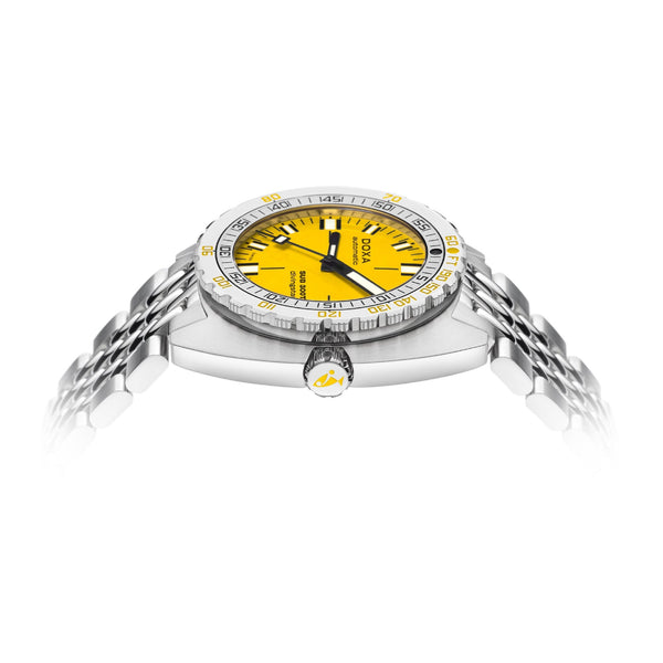 Doxa SUB 300T Divingstar Bracelet Watch, Yellow