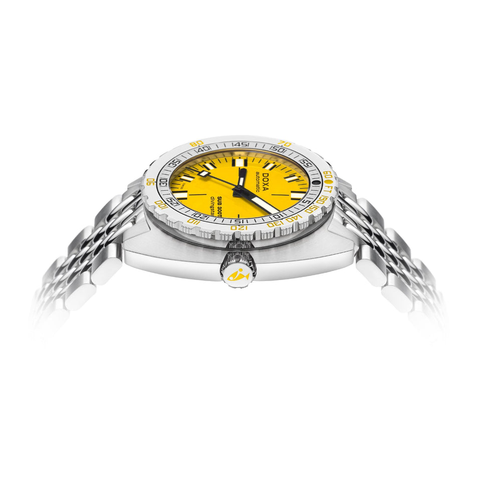 Doxa SUB 300T Divingstar Bracelet Watch, Yellow