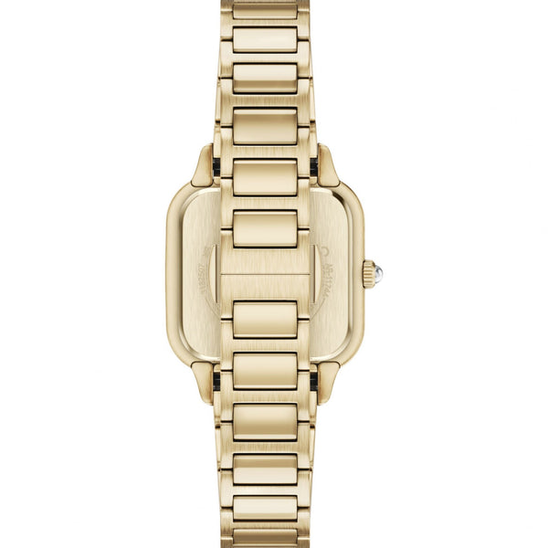 Emporio Armani Ladies Cecilia Gold Tone 35mm Mother Of Pearl Watch