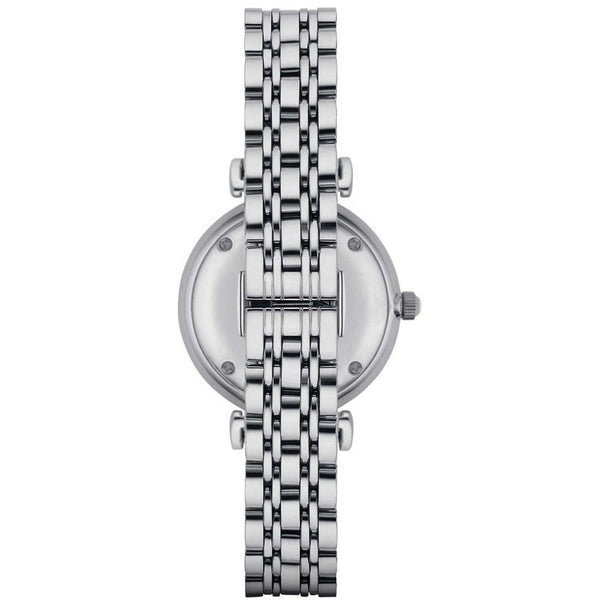 Emporio Armani Ladies Gianni T-Bar 32mm Stone Set Watch