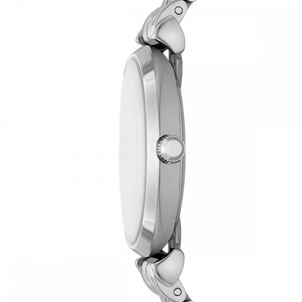 Emporio Armani Ladies Gianni T-Bar Blue Dial Watch