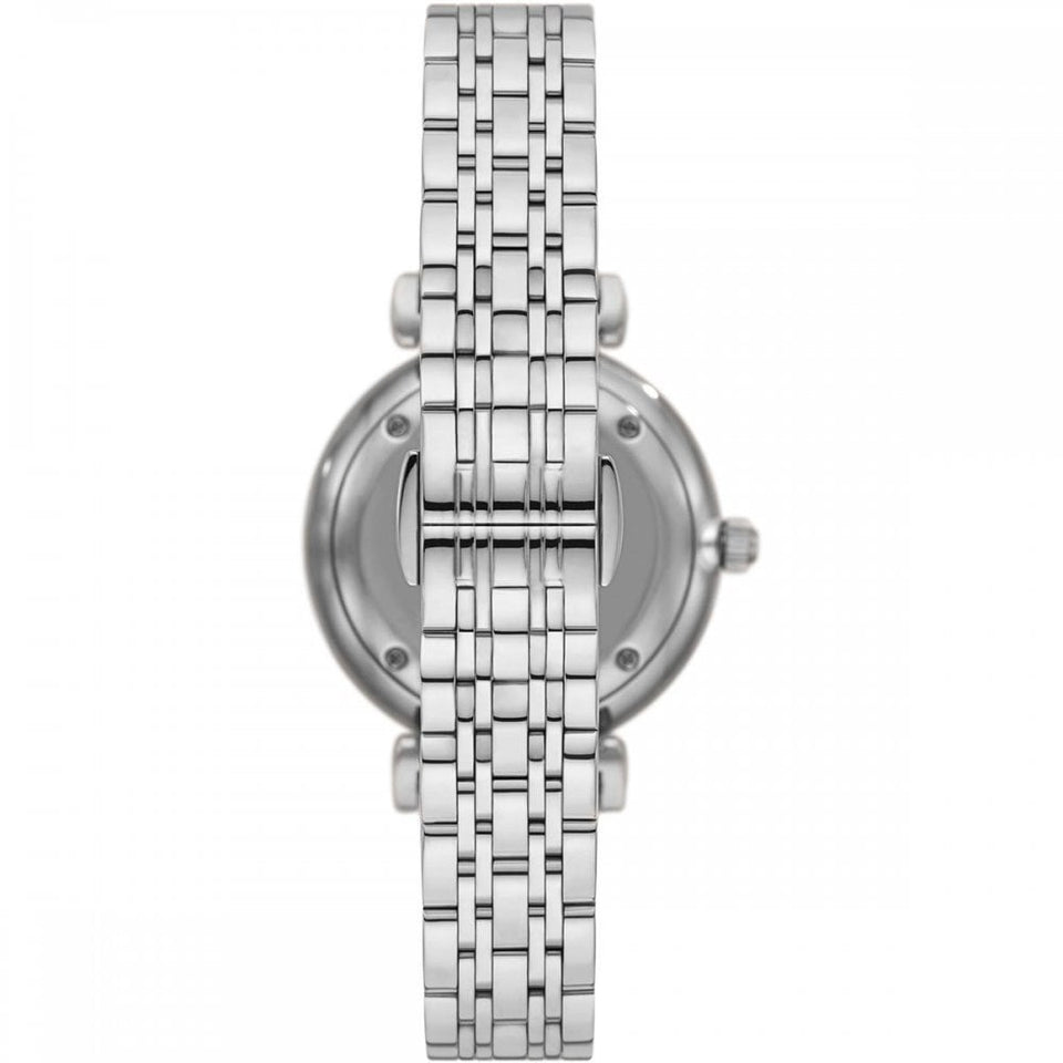Emporio Armani Ladies Gianni T-Bar Blue Dial Watch