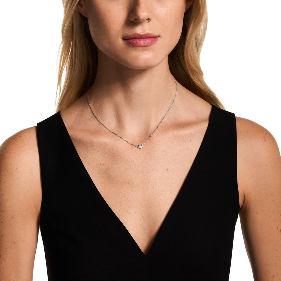 Emporio Armani Ladies Marina's Love Sterling Silver Necklace