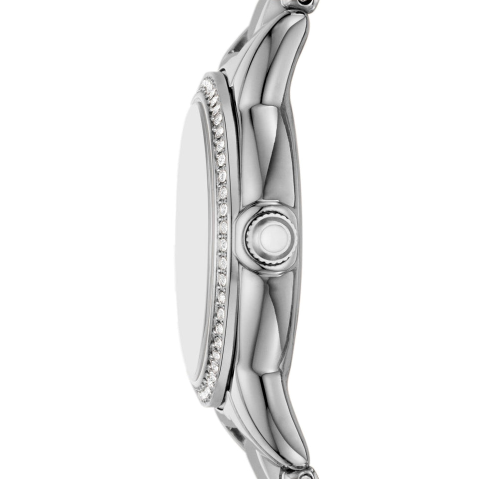 Emporio Armani Ladies Mia Mother Of Pearl Dial 26mm Bracelet Watch