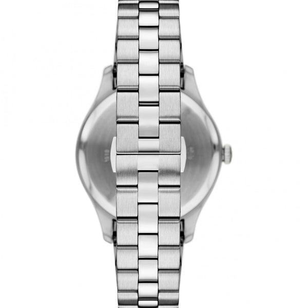 Emporio Armani Men's Dario 41mm Black Dial Stainless Steel Watch