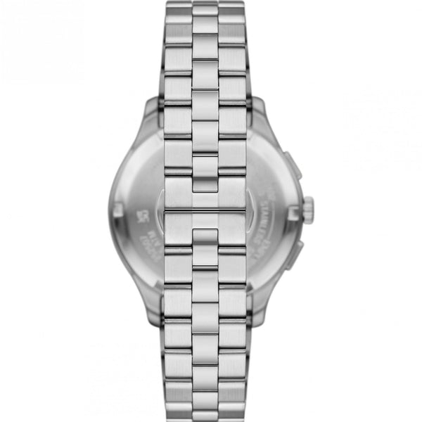 Emporio Armani Men's Dario Black Dial 42mm Stainless Steel Watch