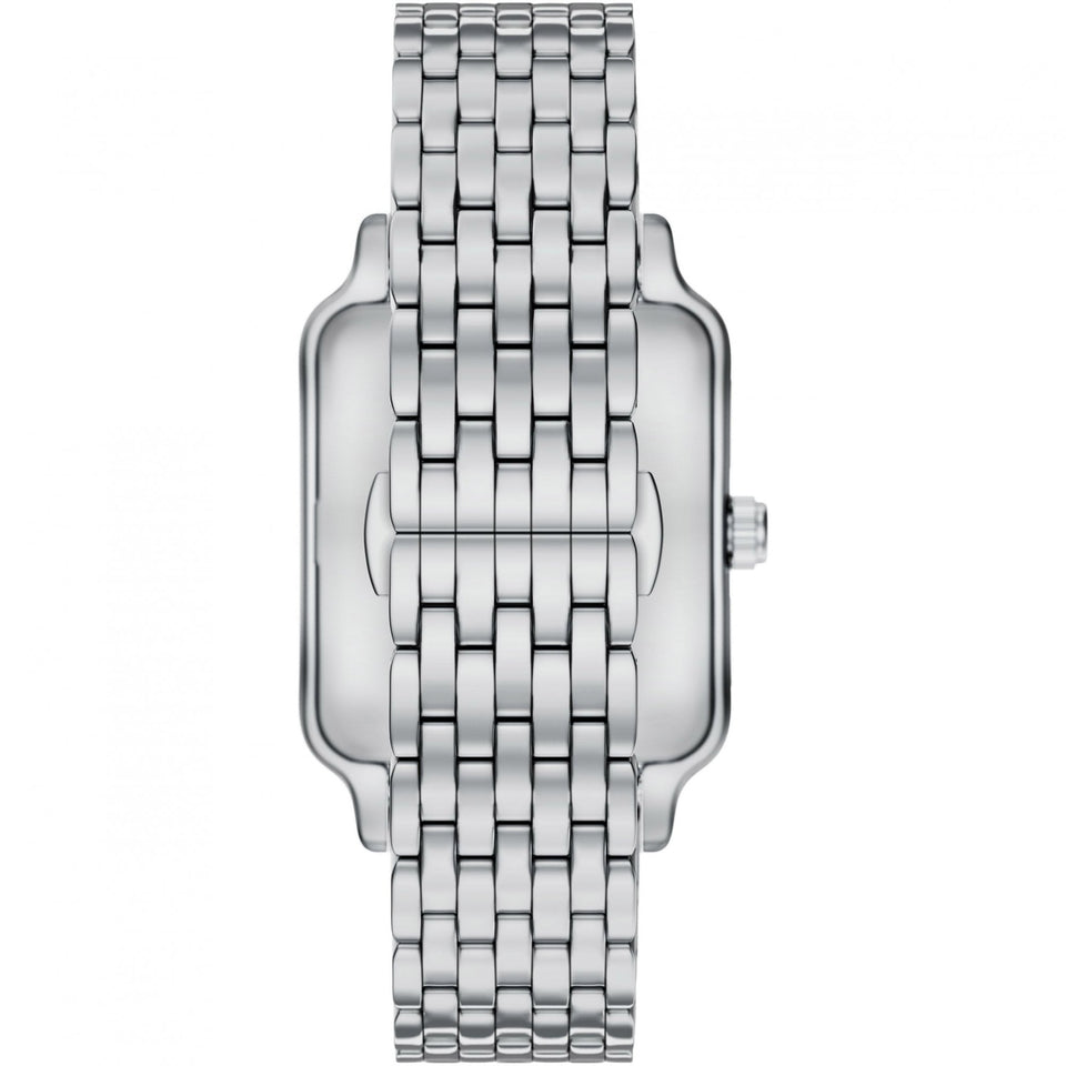 Emporio Armani Men's Diego Rectangle Black Dial Bracelet Watch