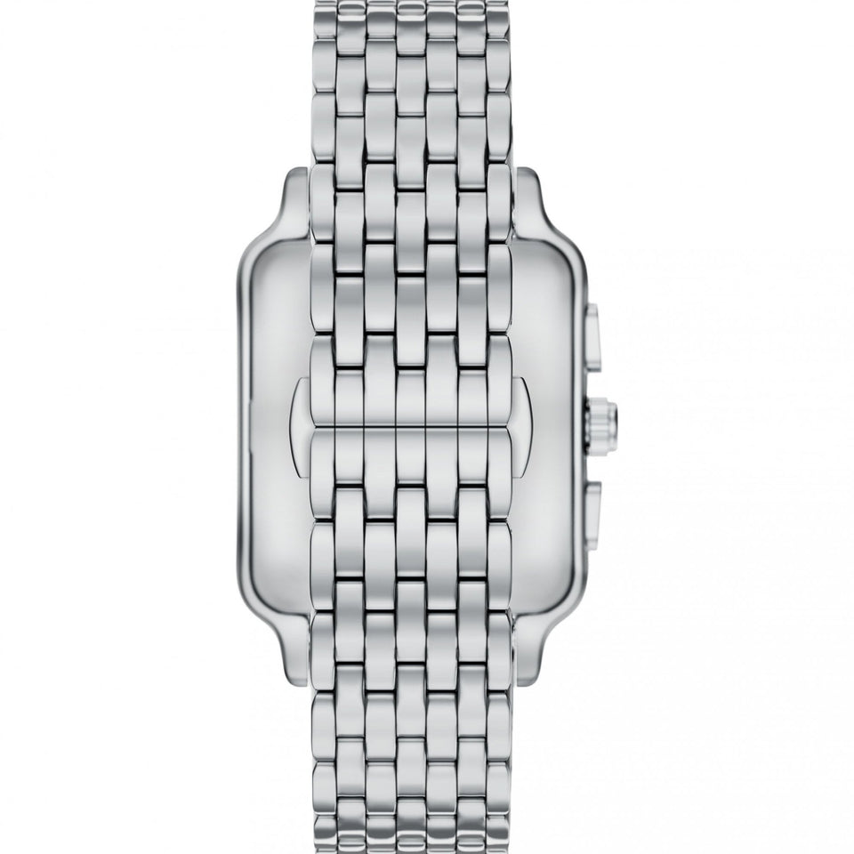 Emporio Armani Men's Diego Rectangular Blue Dial Bracelet Watch