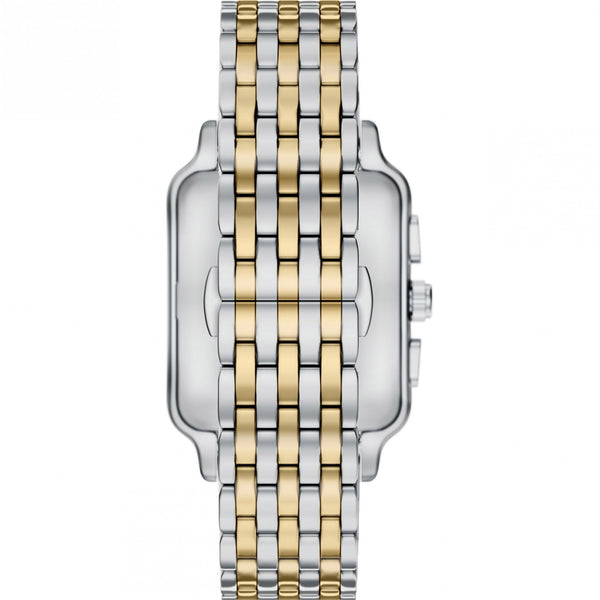 Emporio Armani Men's Diego Silver Two Tone Chronograph Watch