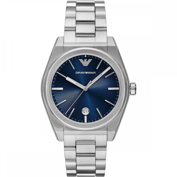Emporio Armani Men's Federico Blue Dial 41mm Watch
