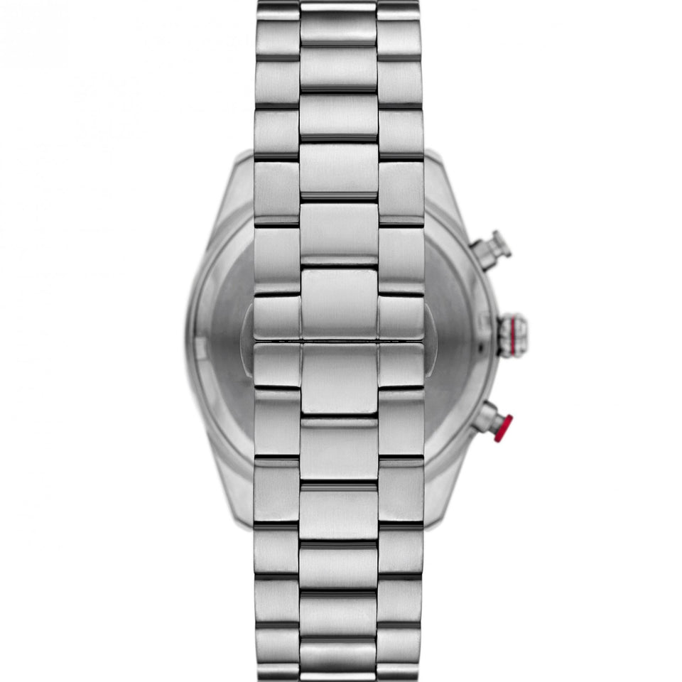 Emporio Armani Men's Racer 42mm Blue Dial Chronograph Watch