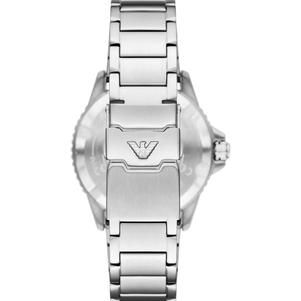 Emporio Armani Men's World Explorer 42mm Blue Dial Bracelet Watch