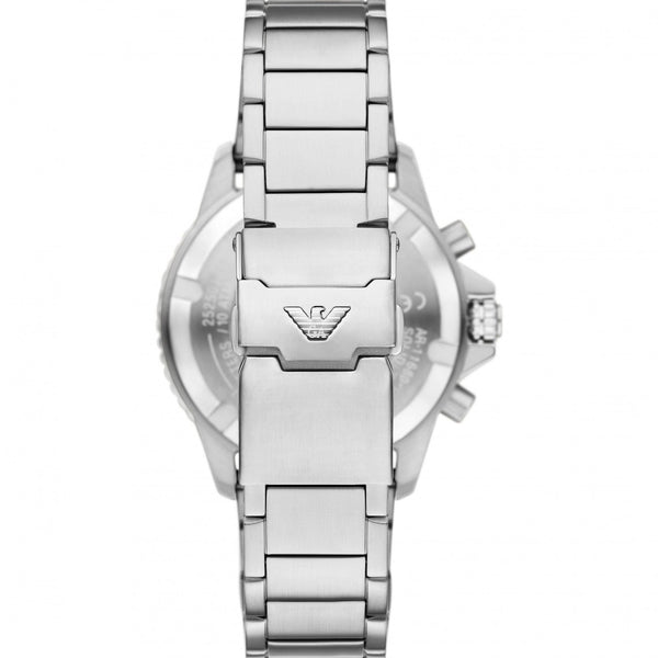 Emporio Armani Men's World Explorer 43mm Black Dial Barcelet Watch