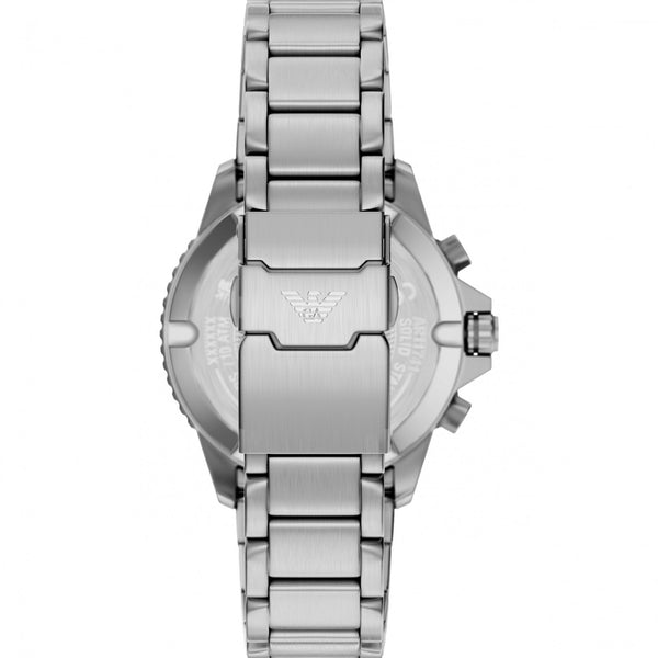 Emporio Armani Men's World Explorer 43mm Green Dial Bracelet Watch