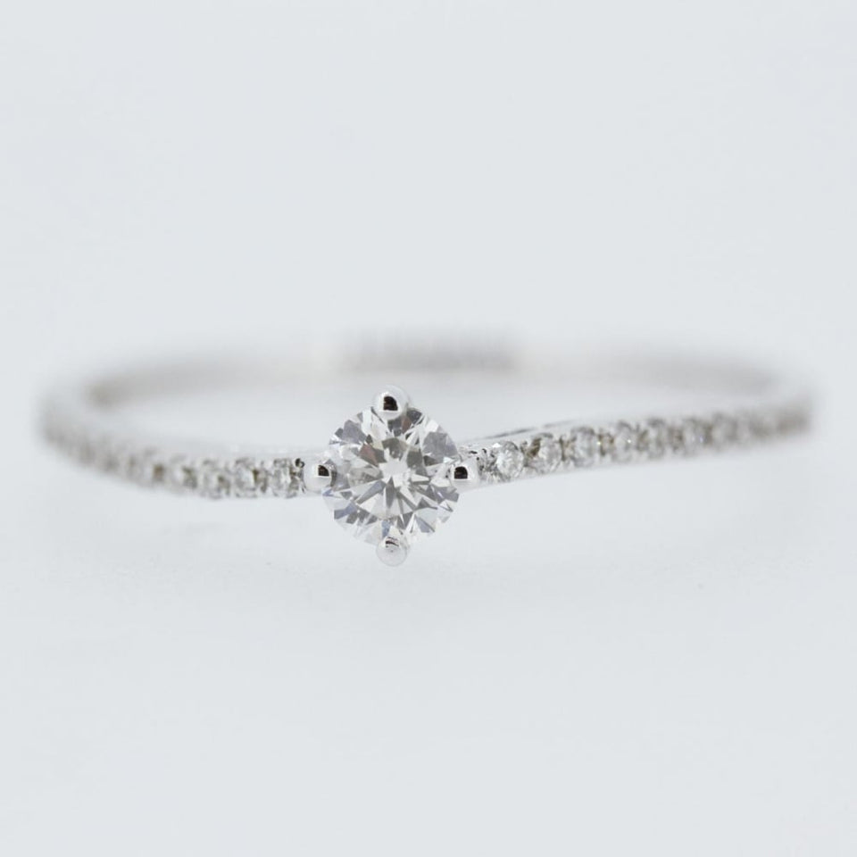 Francis & Gaye 18ct White Gold 0.15ct Diamond Ring
