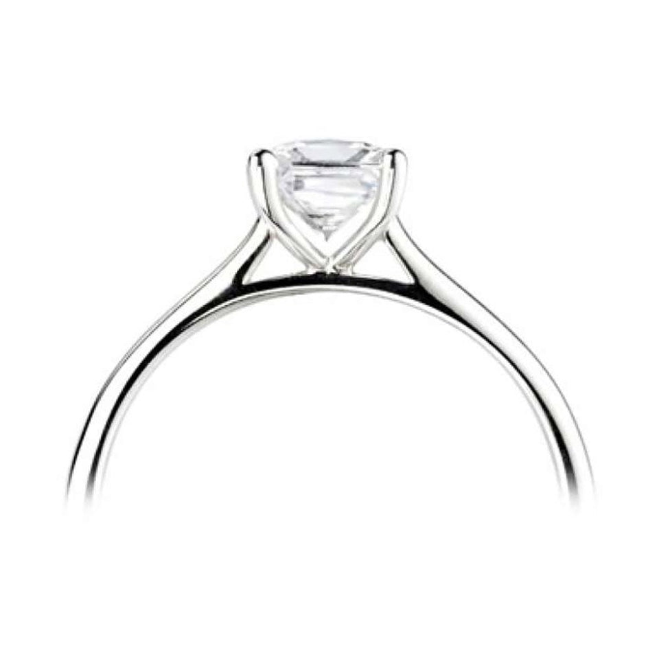 Francis & Gaye 18ct White Gold 0.25ct Princess Cut Diamond Ring, GIA Certified