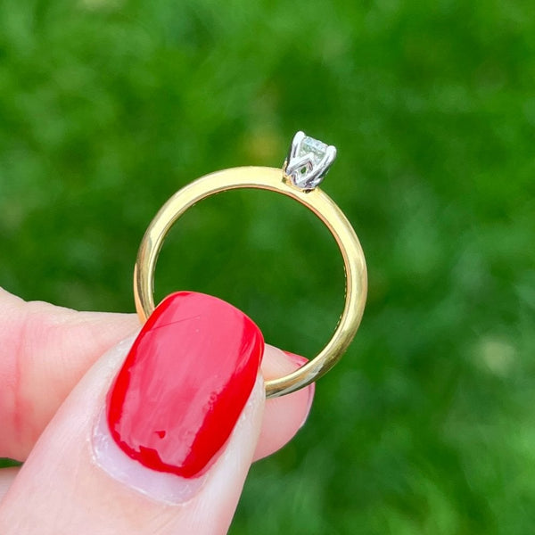 Francis & Gaye 18ct Yellow Gold 0.26ct Diamond Solitaire Ring