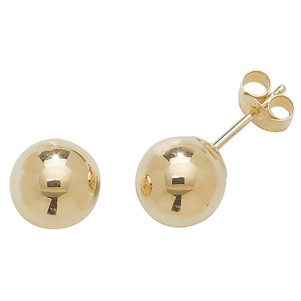 Francis & Gaye 9ct Gold Ball Studs