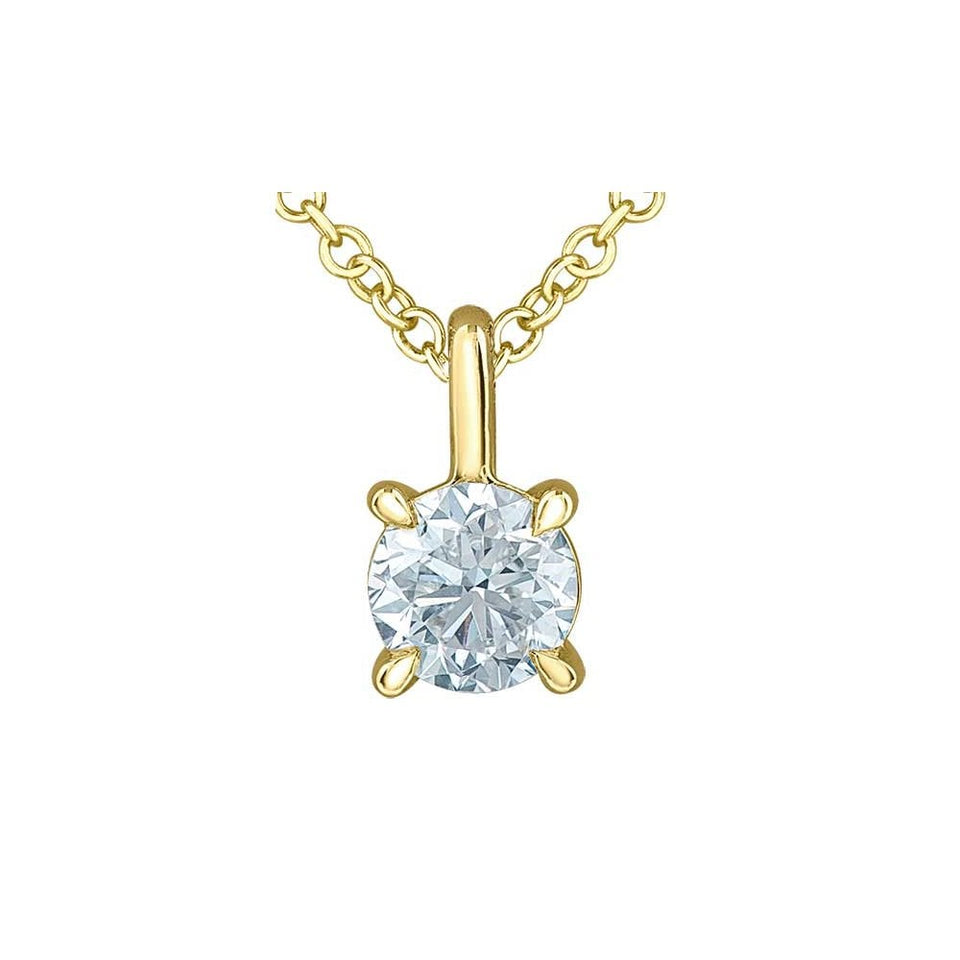 Francis & Gaye 9ct Gold Laboratory Created Diamond 0.50ct Earring & Pendant Set