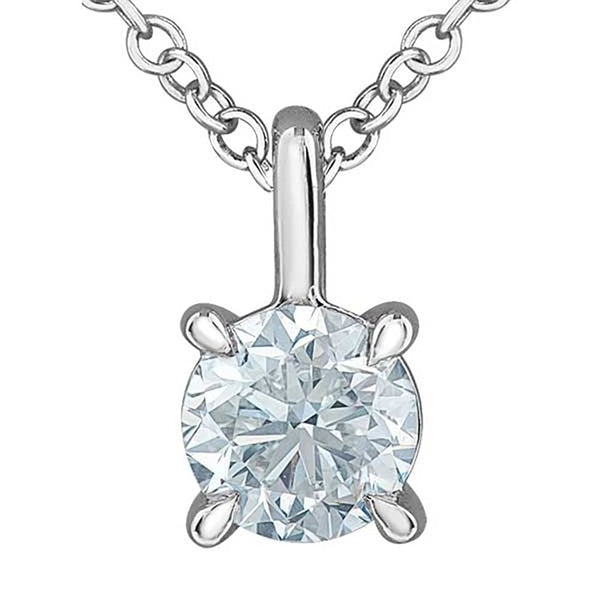 Francis & Gaye 9ct White Gold 0.50ct Laboratory Created Diamond Necklace