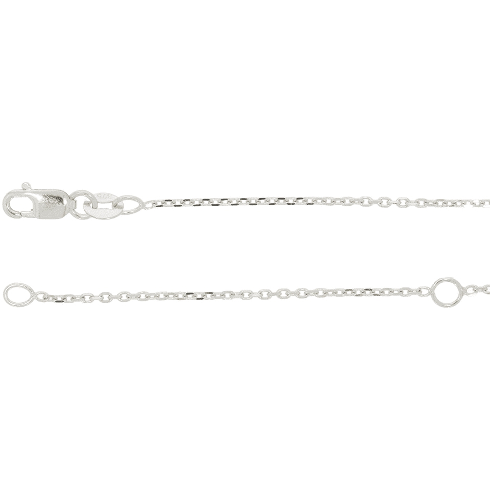 Francis & Gaye 9ct White Gold 16-18