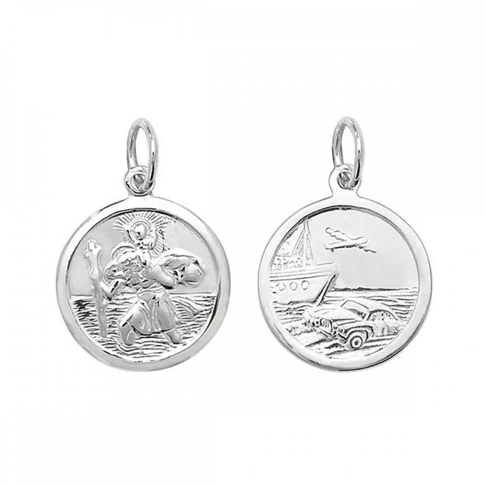 Francis & Gaye Double Sided Medium St Christopher