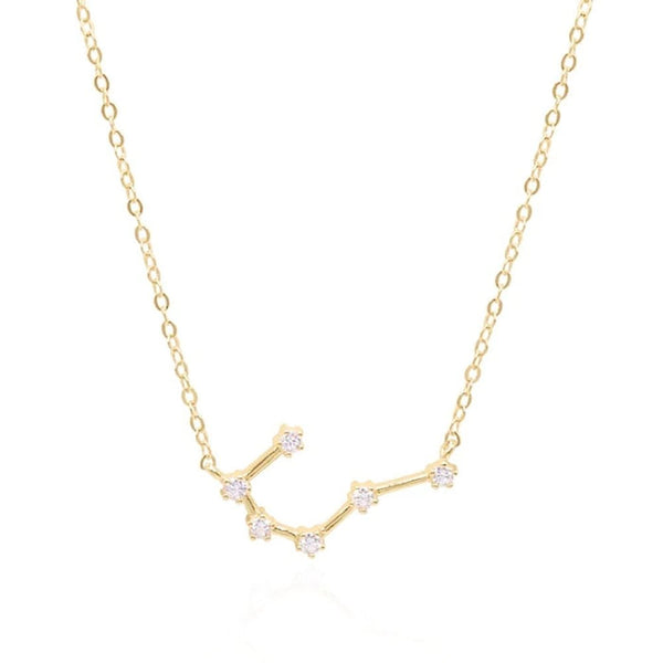Francis & Gaye Ladies Gold Plated Cancer Zodiac Constellation Necklace