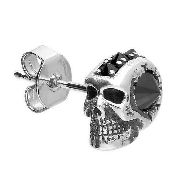 Francis & Gaye Men's Single Skull Earring
