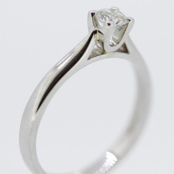 Francis & Gaye Platinum 0.33ct Floating Diamond Solitaire Ring