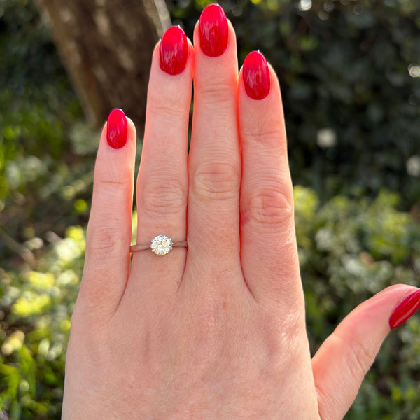 Francis & Gaye PRE-LOVED 18ct White Gold 0.60ct Diamond Solitaire Ring
