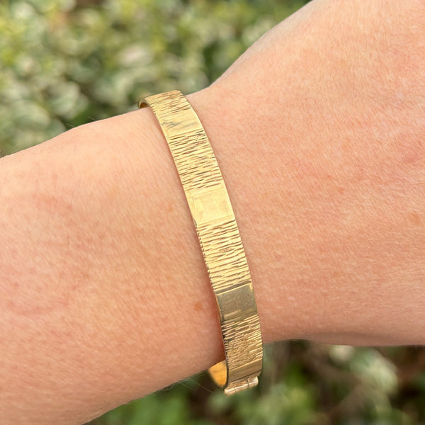 Francis & Gaye PRE-LOVED 9ct Yellow Gold Bangle