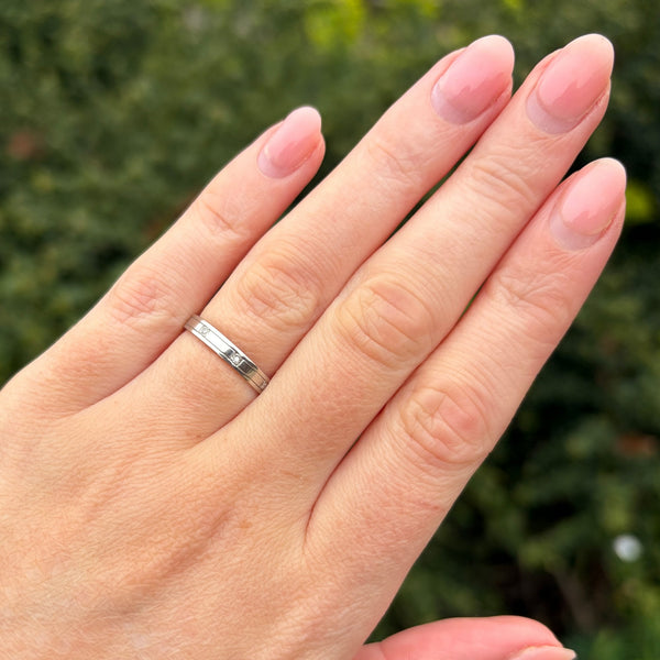 Francis & Gaye PRE-LOVED Platinum Diamond Set Ring