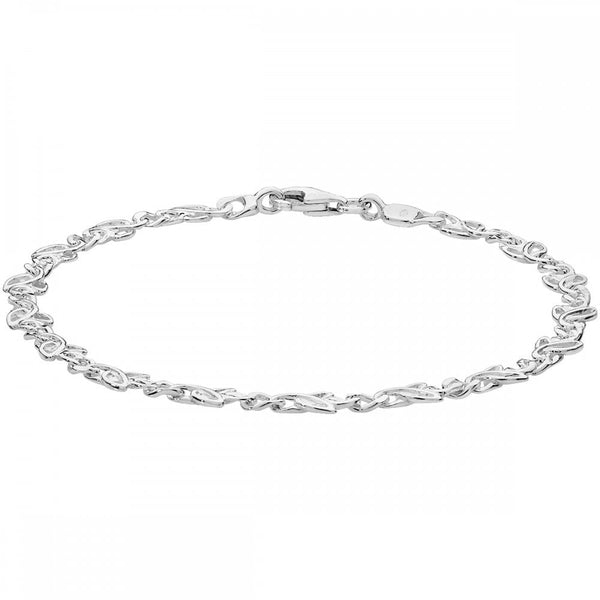 Francis & Gaye Silver Celtic Knot Bracelet