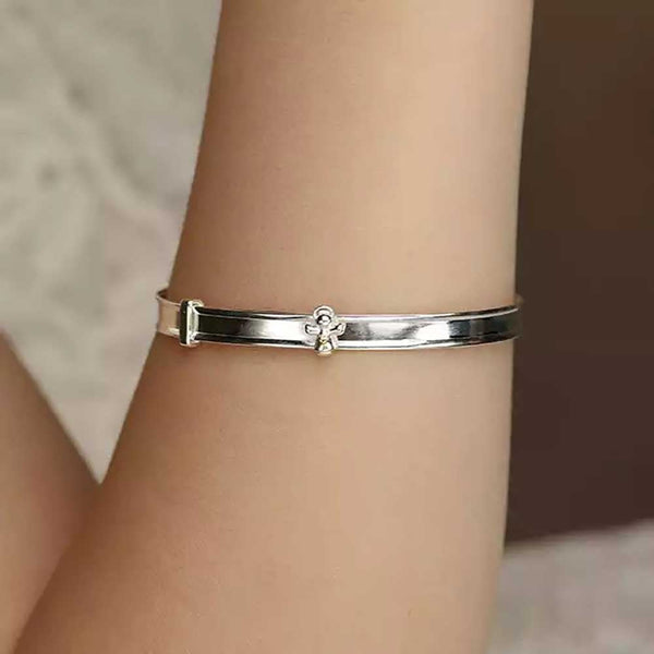 Francis & Gaye Silver & Gold Plated Angel Babies Expander Bangle