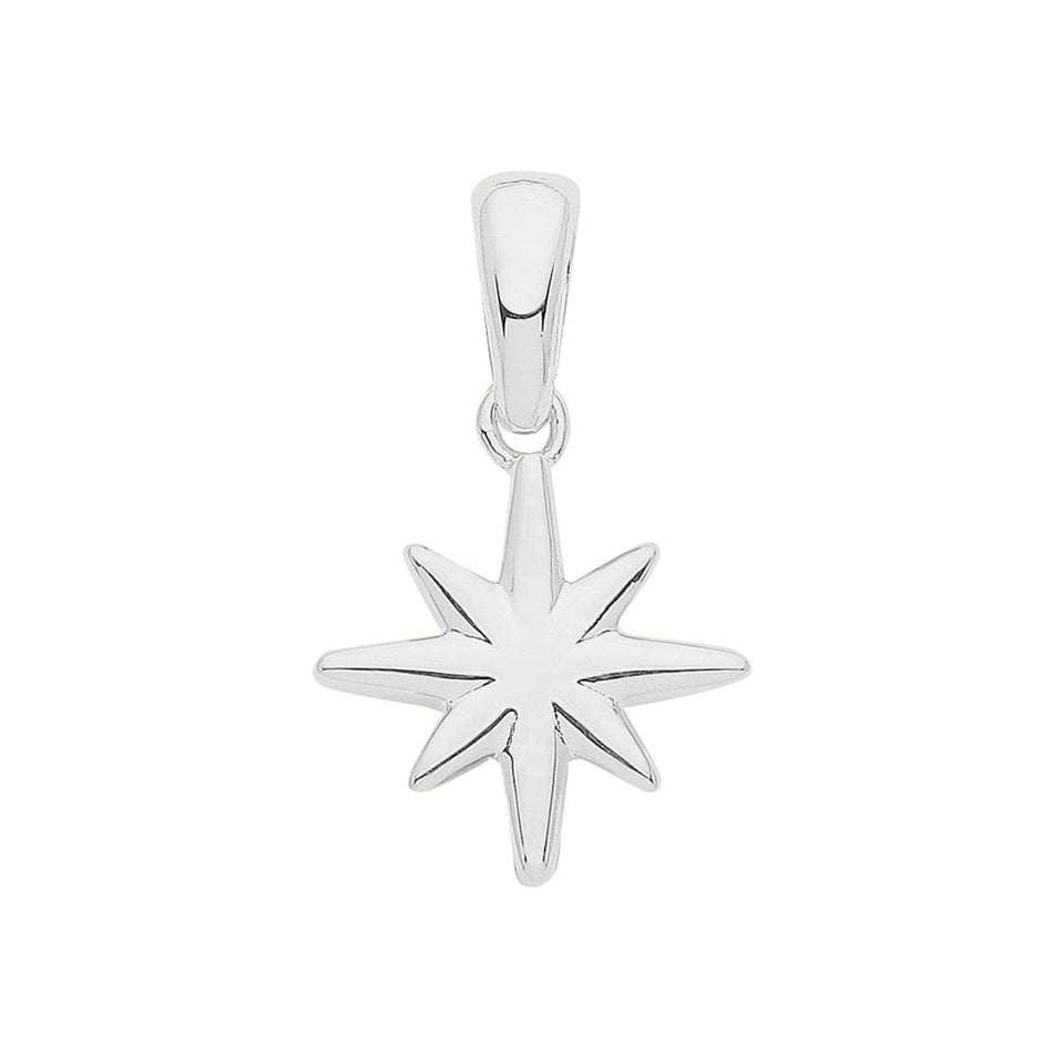 Francis & Gaye Silver Small North Star Pendant