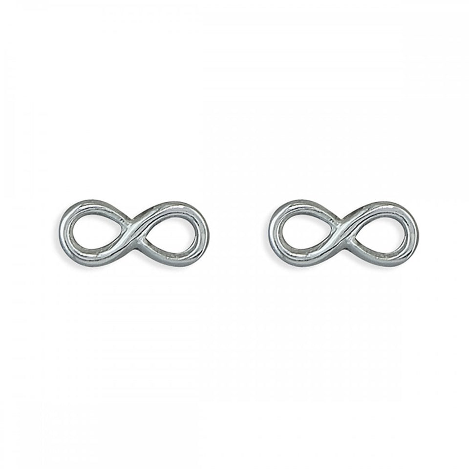 Francis & Gaye Sterling Silver Infinity Earrings