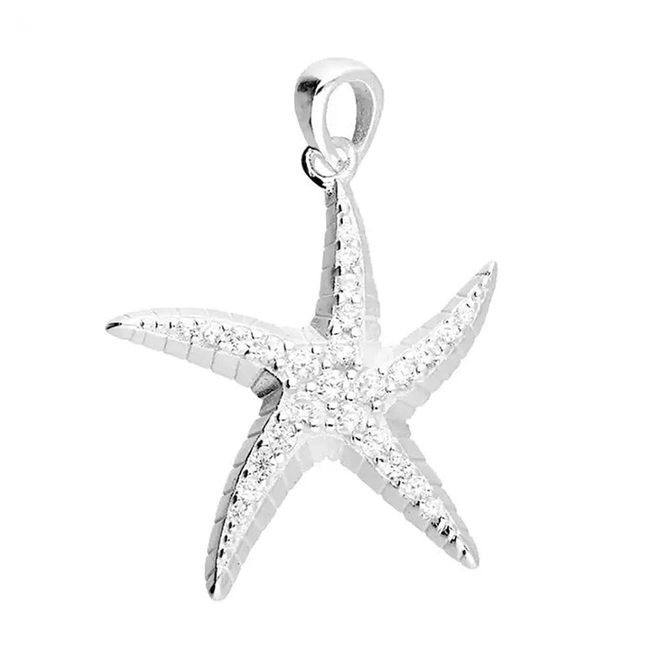Francis & Gaye Sterling Silver Starfish Pendant