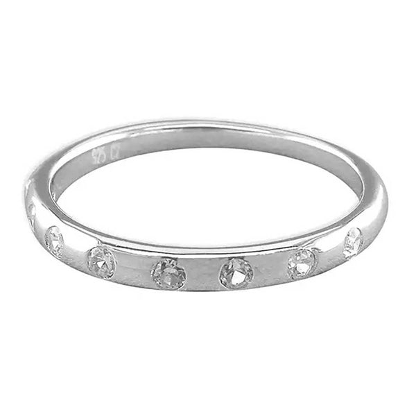 Francis & Gaye Sterling Silver Stone Set Ring