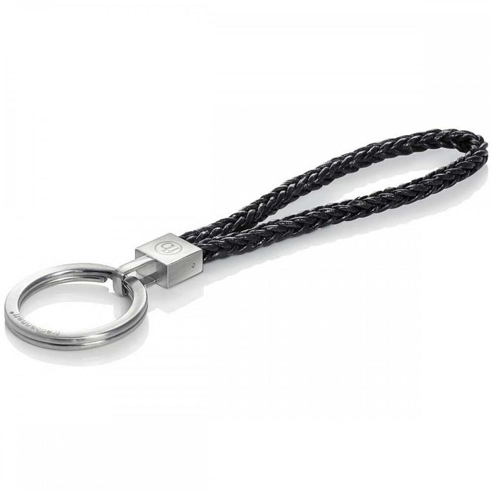 Fred Bennett Black Leather Keyring