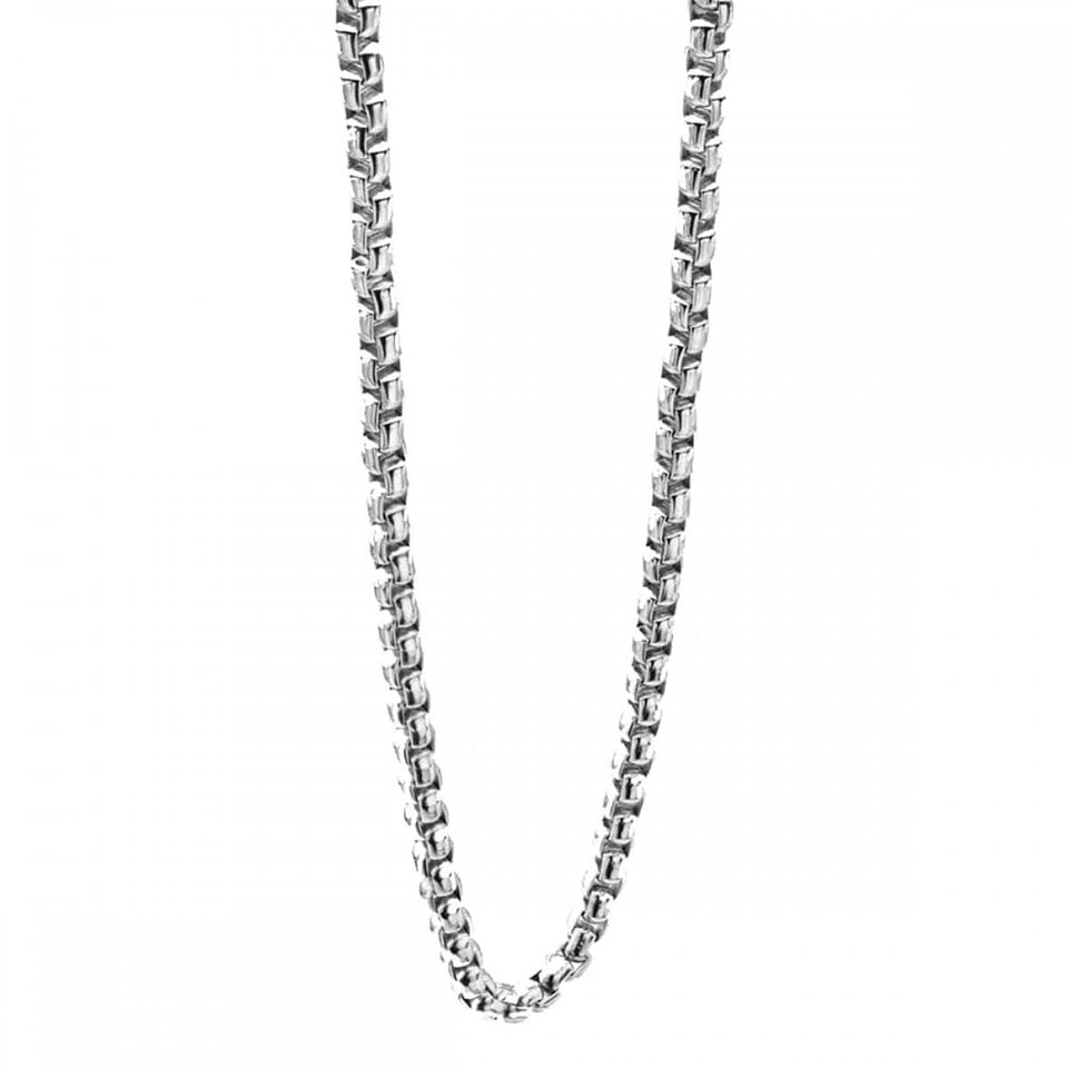 Fred Bennett Stainless Steel Large Belcher Link Necklace