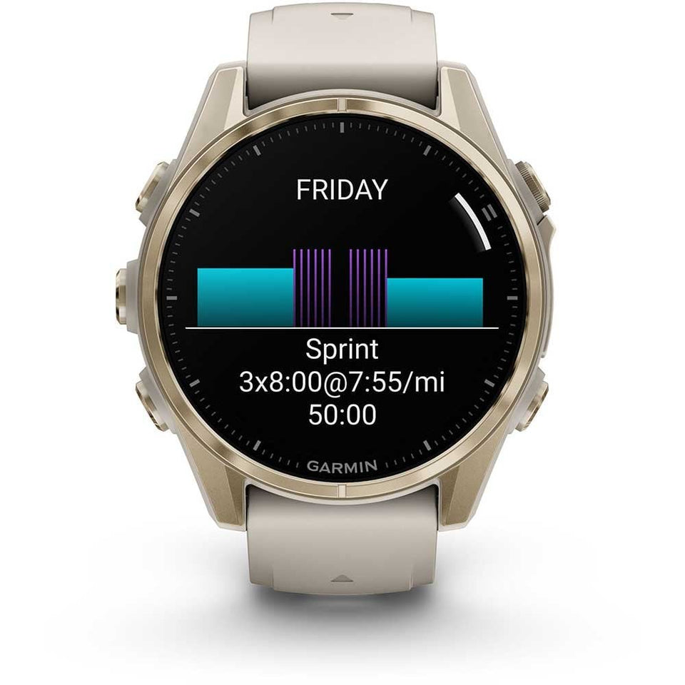 Garmin fēnix® 8 43mm Dark Sandstone Band Smartwatch