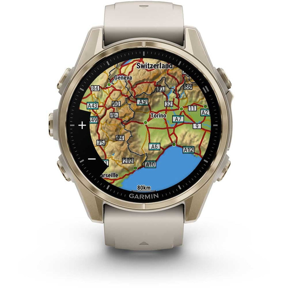 Garmin fēnix® 8 43mm Dark Sandstone Band Smartwatch