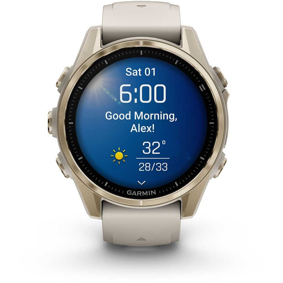 Garmin fēnix® 8 43mm Dark Sandstone Band Smartwatch