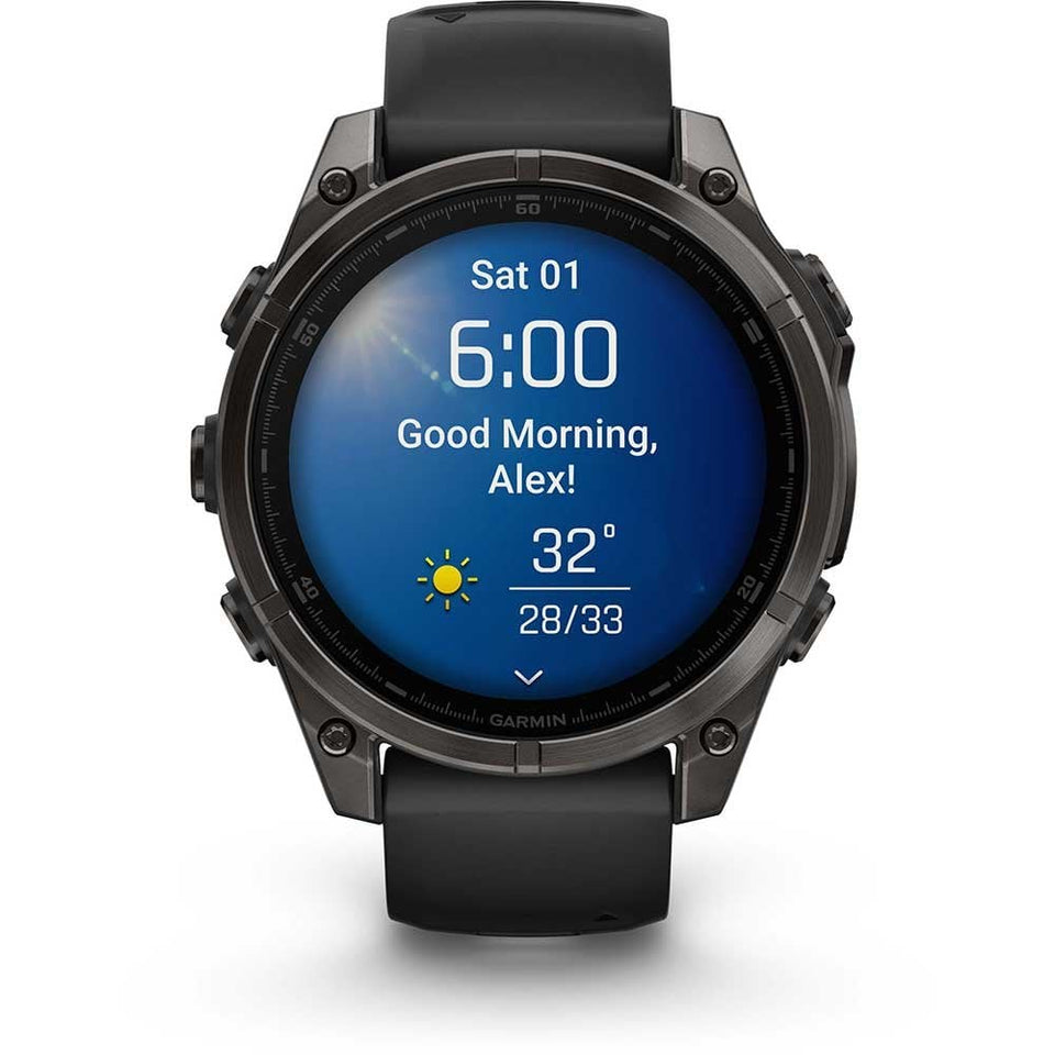 Garmin fēnix® 8 47mm Carbon Grey Smartwatch