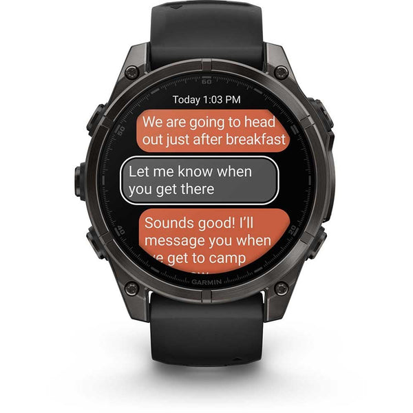 Garmin fēnix® 8 47mm Carbon Grey Smartwatch