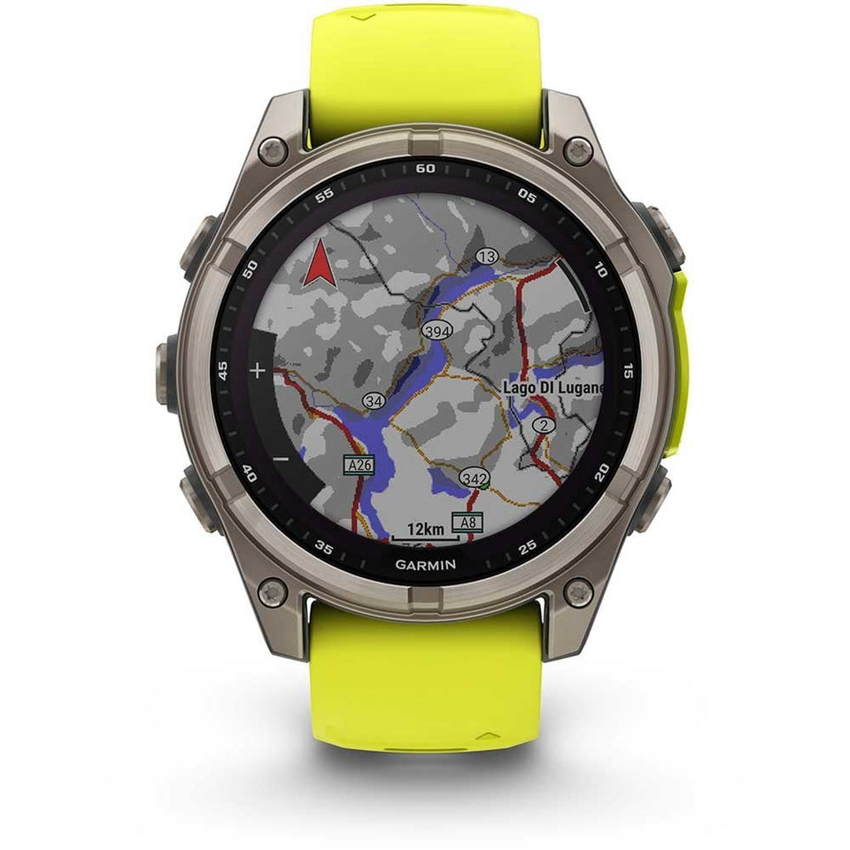 Garmin fēnix® 8 47mm Solar Amp Yellow Smartwatch