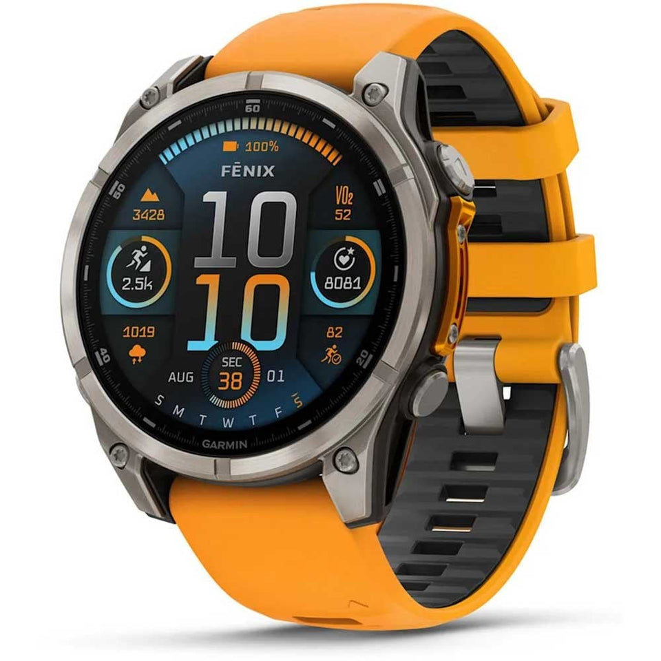 Garmin fēnix® 8 47mm Spark Orange Smartwatch