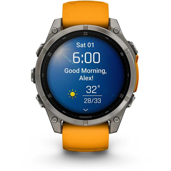 Garmin fēnix® 8 47mm Spark Orange Smartwatch